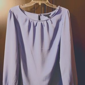 Lands End Polyester Silk blouse,  size 14